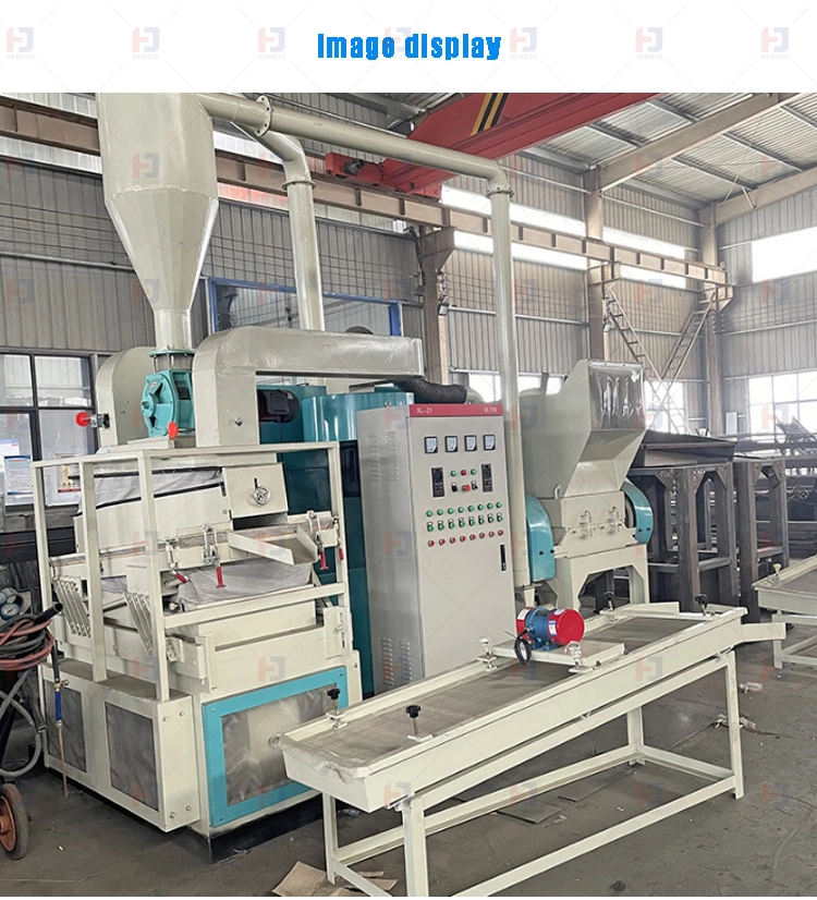 Cable Granulating Waste Scrap Copper Wire Recycling Machine Granulator and Separator